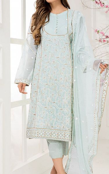 Sadia Aamir Aqua | Pakistani Pret Wear Clothing by Sadia Aamir- Image 1