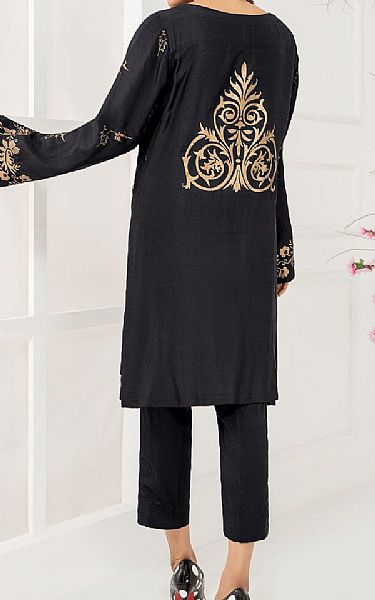 Sadia Aamir Black Gold | Pakistani Pret Wear Clothing by Sadia Aamir- Image 2