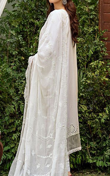 Safwa White Lawn Suit | Pakistani Lawn Dress in USA- Image 2