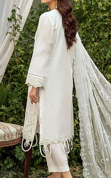 Safwa White Lawn Suit | Pakistani Lawn Dress in USA- Image 2