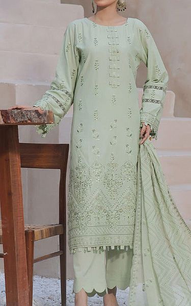 Safwa Clay Ash Masuri Suit | Pakistani Winter Dresses- Image 1