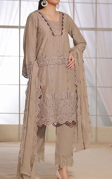 Safwa Quicksand Masuri Suit | Pakistani Winter Dresses- Image 1