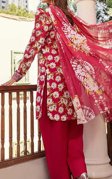Safwa Cardinal Lawn Suit | Pakistani Lawn Dress in USA- Image 2