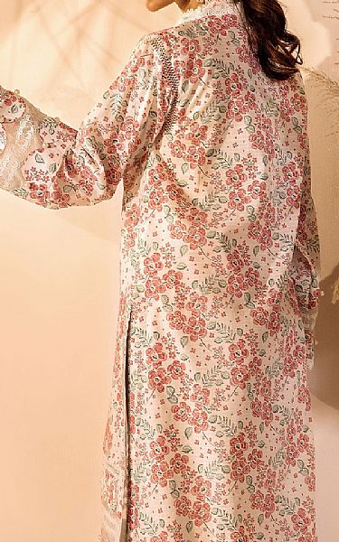 Safwa Pale Pink Lawn Suit (2 pcs) | Pakistani Lawn Dress in USA- Image 2