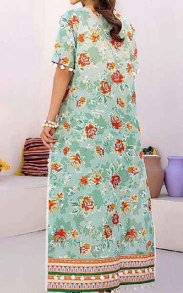 Safwa Summer Green Lawn Suit (2 pcs) | Pakistani Lawn Dress in USA- Image 2