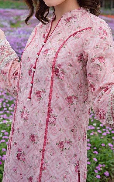 Safwa Cavern Pink Lawn Suit (2 pcs) | Pakistani Lawn Dress in USA- Image 2