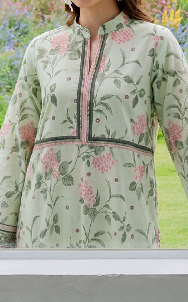 Safwa Sea Mist Lawn Suit (2 pcs) | Pakistani Lawn Dress in USA- Image 2