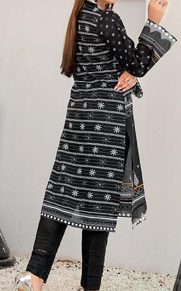 Safwa Black Lawn Kurti | Pakistani Lawn Dress in USA- Image 2
