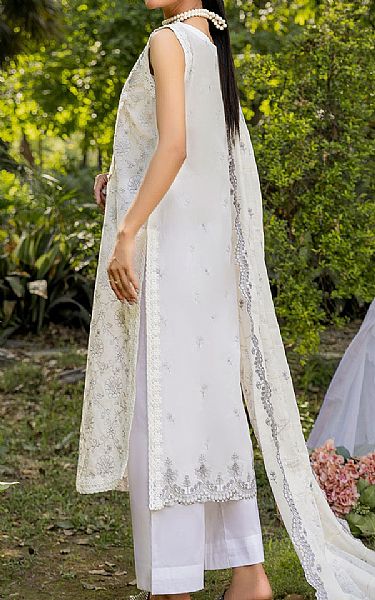 Safwa White Lawn Suit | Pakistani Lawn Dress in USA- Image 2