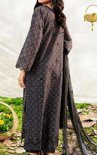 Safwa Black Lawn Suit | Pakistani Lawn Dress in USA- Image 2