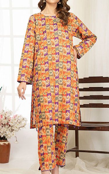Safwa Multi Lawn Suit (2 pcs) | Pakistani Lawn Suits- Image 1