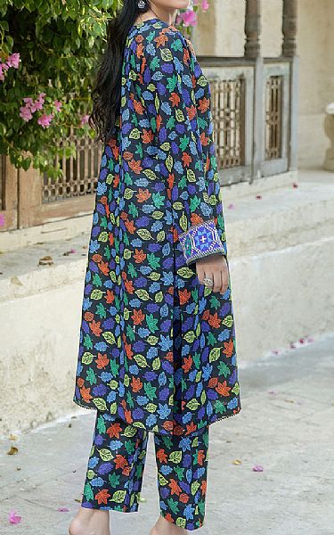 Safwa Pickled Bluewood Cambric Suit (2 pcs) | Pakistani Lawn Suits- Image 2