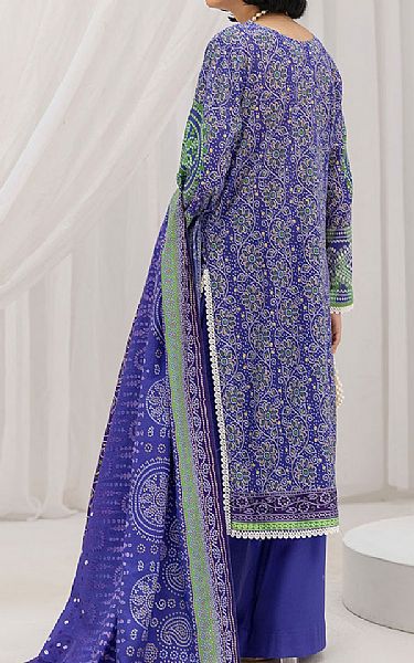 Safwa Blue Lawn Suit | Pakistani Lawn Dress in USA- Image 2