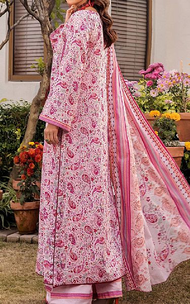 Safwa Pink Lawn Suit | Pakistani Lawn Dress in USA- Image 2