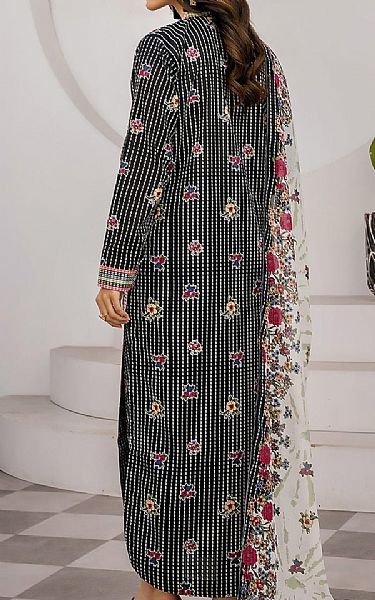 Safwa Black Lawn Suit | Pakistani Lawn Dress in USA- Image 2