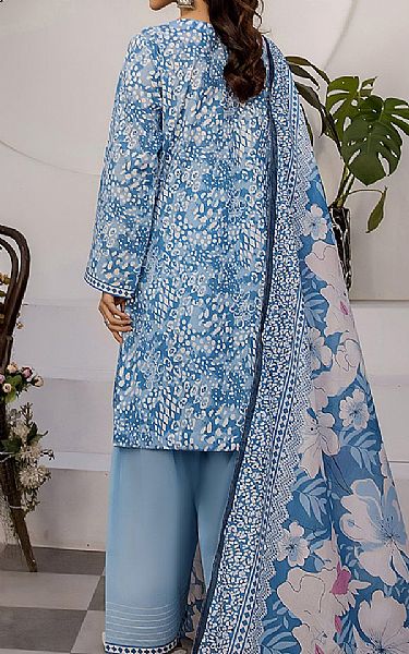Safwa Light Blue Lawn Suit | Pakistani Lawn Dress in USA- Image 2