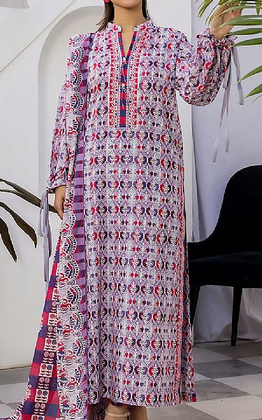 Safwa Multi Lawn Suit | Pakistani Lawn Dress in USA- Image 1