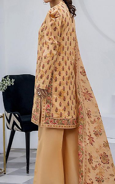 Safwa Fawn Lawn Suit | Pakistani Lawn Dress in USA- Image 2
