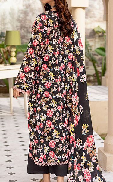 Safwa Black Lawn Suit | Pakistani Lawn Suits- Image 2