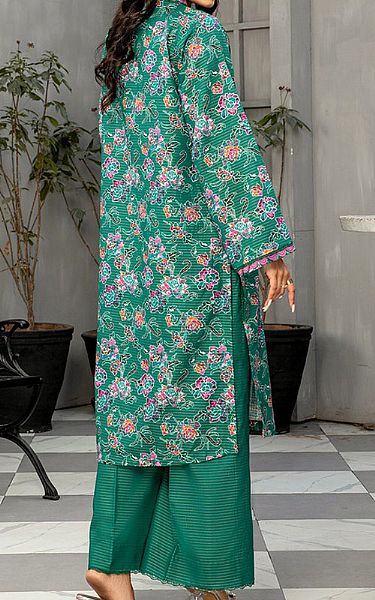 Safwa Teal Masuri Suit (2 pcs) | Pakistani Winter Dresses- Image 2