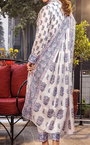 Safwa White Lawn Suit | Pakistani Lawn Dress in USA- Image 2