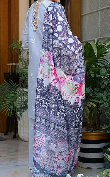 Sahane Pale Aqua Lawn Suit | Pakistani Lawn Dress in USA- Image 2