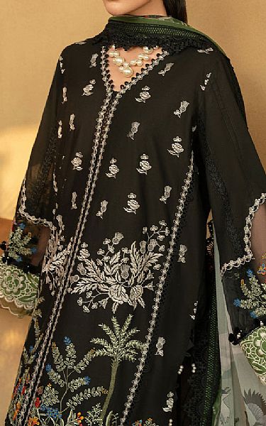 Saira Rizwan Black Lawn Suit | Pakistani Lawn Dress in USA- Image 2