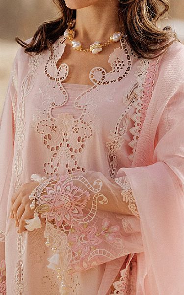 Saira Rizwan Pink Lawn Suit | Pakistani Lawn Dress in USA- Image 2
