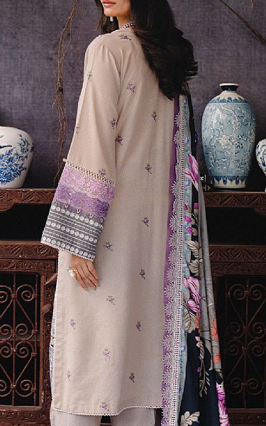 Saira Rizwan Grey Karandi Suit | Pakistani Winter Dresses in USA- Image 2