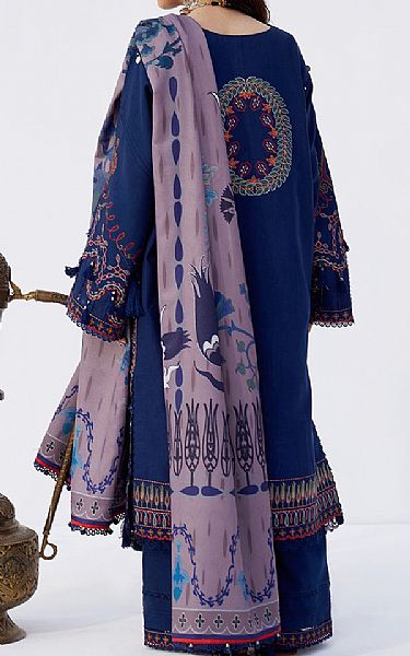 Saira Rizwan Blue Khaddar Suit | Pakistani Winter Dresses in USA- Image 2