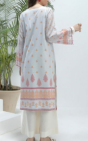 Salitex Light Grey Lawn Kurti | Pakistani Lawn Suits- Image 2