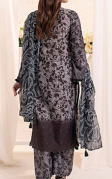 Salitex Black/Grey Lawn Suit | Pakistani Lawn Dress in USA- Image 2