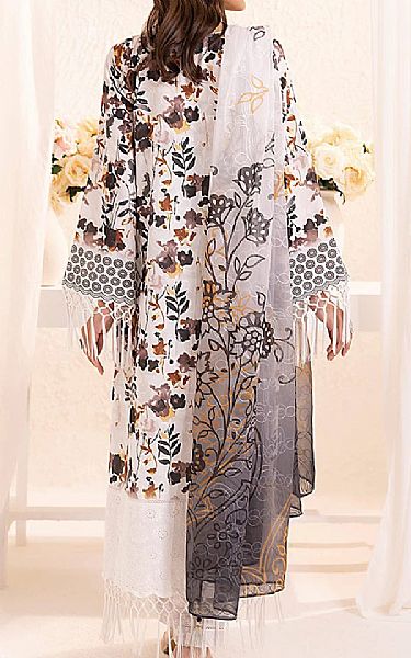 Salitex White Lawn Suit | Pakistani Lawn Dress in USA- Image 2