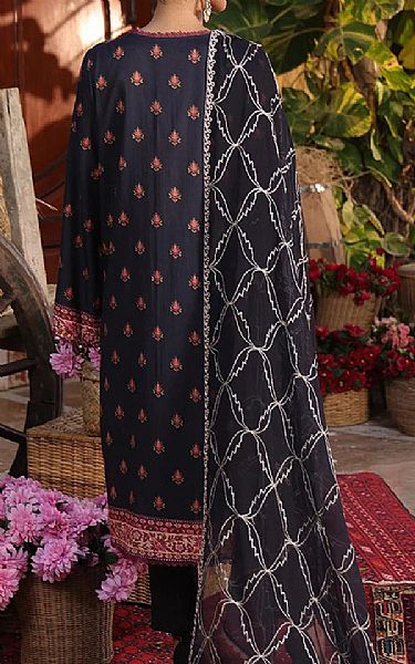 Salitex Black Cambric Suit | Pakistani Winter Dresses in USA- Image 2