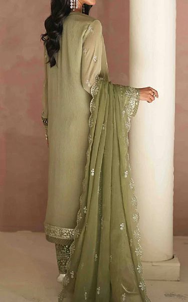 Salitex Sage Chiffon Suit | Pakistani Embroidered Chiffon Dresses USA- Image 2