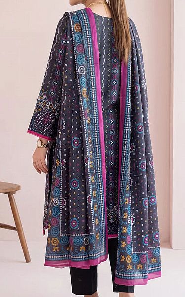 Salitex Black Lawn Suit | Pakistani Lawn Dress in USA- Image 2
