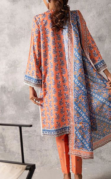Salitex Coral Lawn Suit | Pakistani Lawn Dress in USA- Image 2