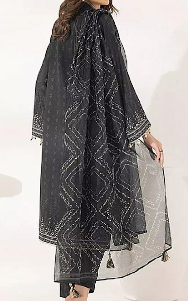 Salitex Black Lawn Suit | Pakistani Lawn Dress in USA- Image 2