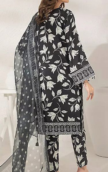 Salitex Black/Off White Lawn Suit | Pakistani Lawn Dress in USA- Image 2