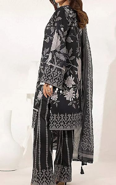 Salitex Black Lawn Suit | Pakistani Lawn Dress in USA- Image 2