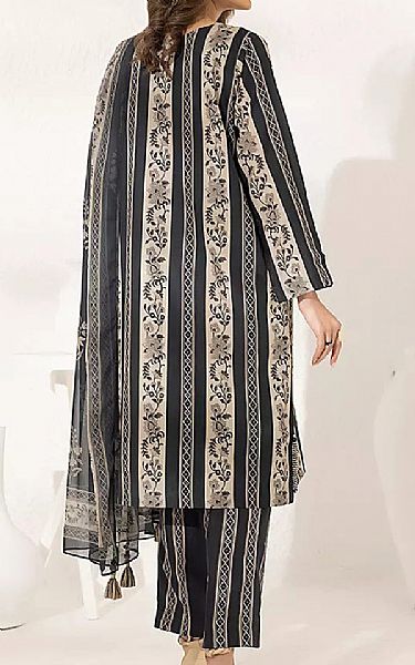Salitex Black/Ivory Lawn Suit | Pakistani Lawn Dress in USA- Image 2