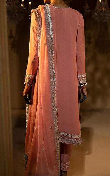 Salitex Rose Vale Chiffon Suit | Pakistani Embroidered Chiffon Dresses- Image 2