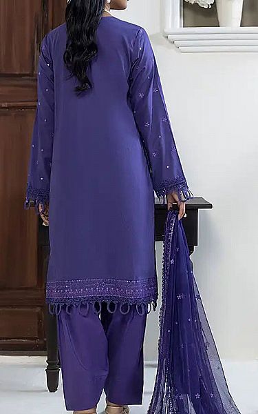 Salitex Purple Lawn Suit | Pakistani Lawn Dress in USA- Image 2