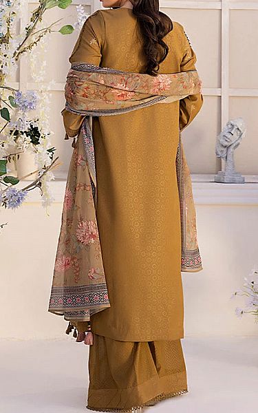 Salitex Olive Lawn Suit | Pakistani Lawn Dress in USA- Image 2