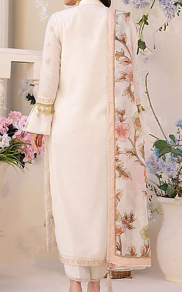 Salitex Off-white Lawn Suit | Pakistani Lawn Dress in USA- Image 2