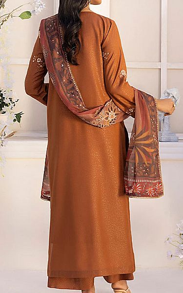 Salitex Brown Lawn Suit | Pakistani Lawn Dress in USA- Image 2