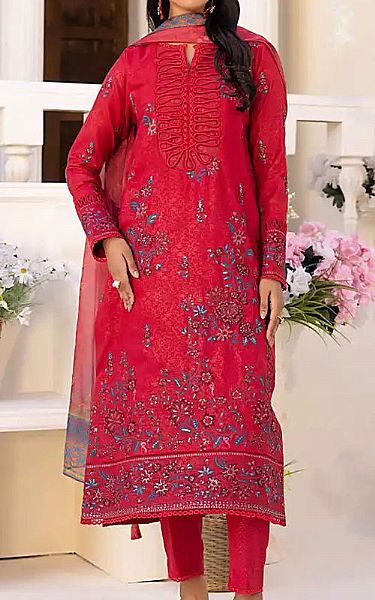 Salitex Scarlet Lawn Suit | Pakistani Lawn Dress in USA- Image 1