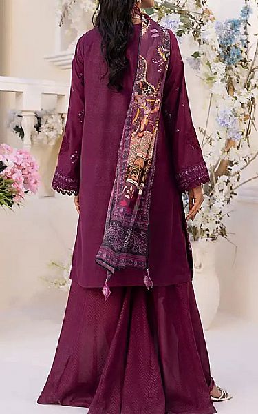 Salitex Egg Plant Lawn Suit | Pakistani Lawn Dress in USA- Image 2