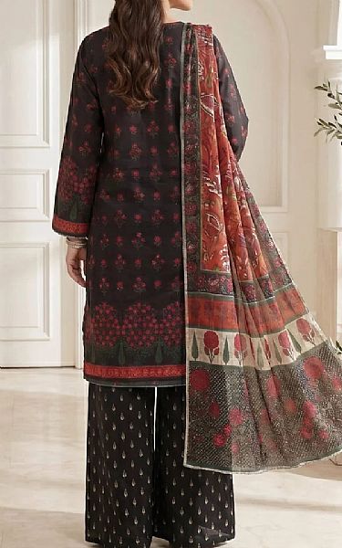 Salitex Black Lawn Suit | Pakistani Lawn Dress in USA- Image 2