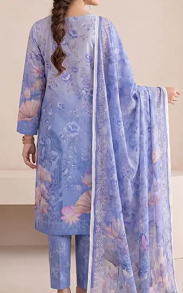 Salitex Dark Pastel Blue Lawn Suit | Pakistani Lawn Dress in USA- Image 2